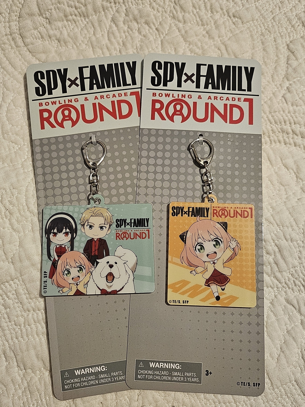 Spy x Family Keychain Set